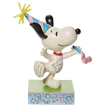 Peanuts - H: 13,5 cm. Birthday Snoopy 